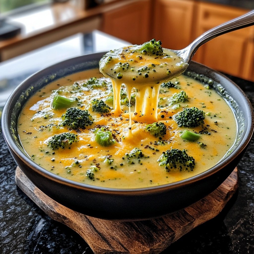 Comfort Broccoli Cheddar Soup​
