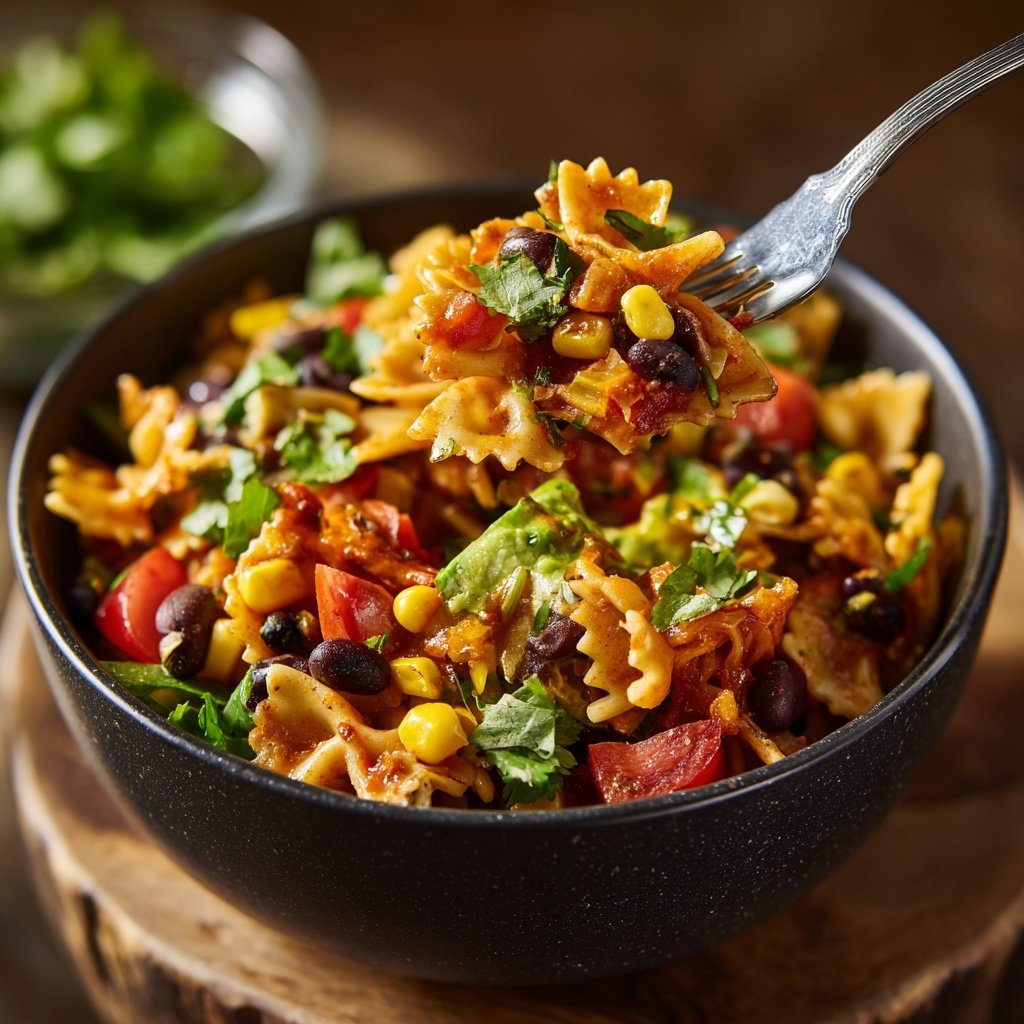Taco Pasta Salad Bowl Bliss
