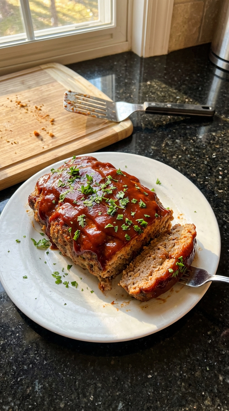 BBQ Turkey Meatloaf