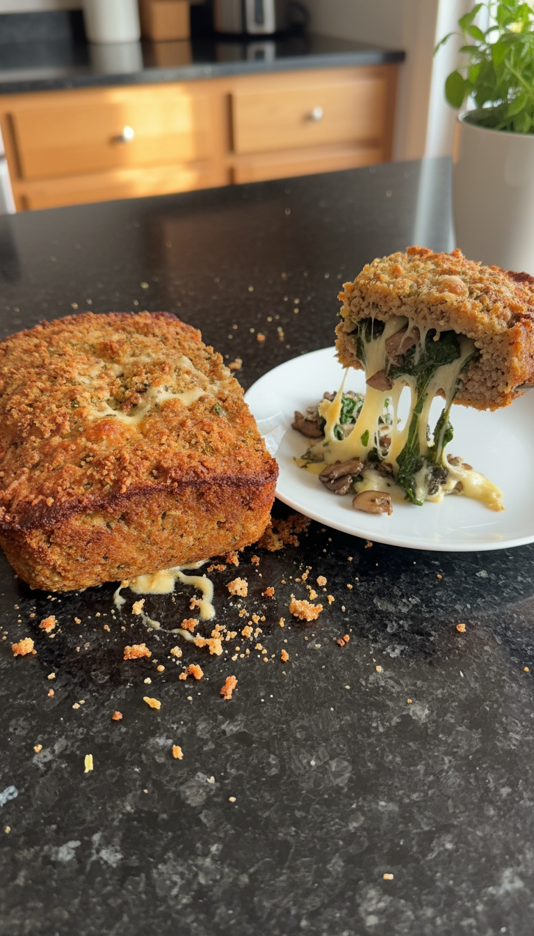 Stuffed Veggie Meatloaf