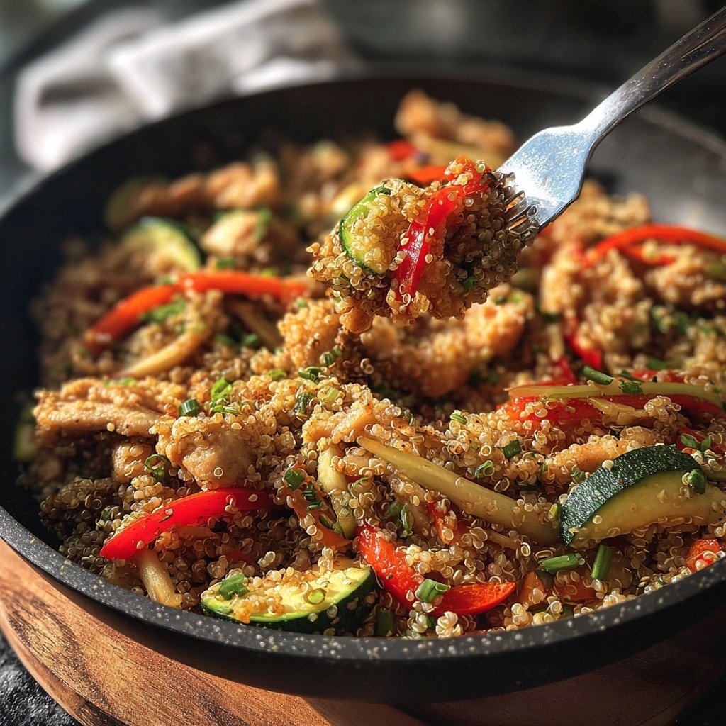 Protein-Packed Quinoa Stir-Fry