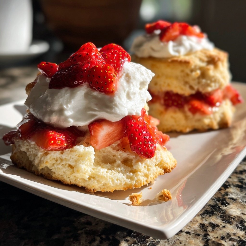 Gluten-Free Strawberry Shortcake Biscuits