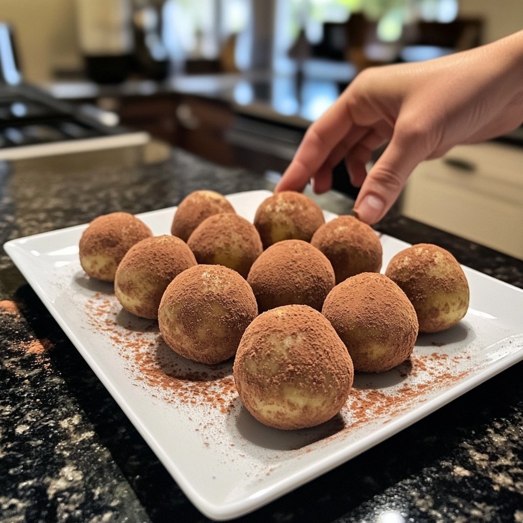 Marzipan Potato Balls