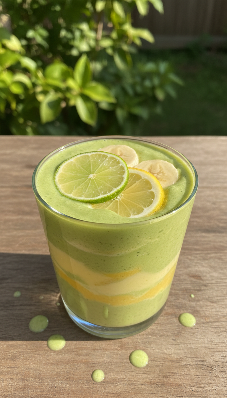 Avocado Citrus Smoothie Refresh