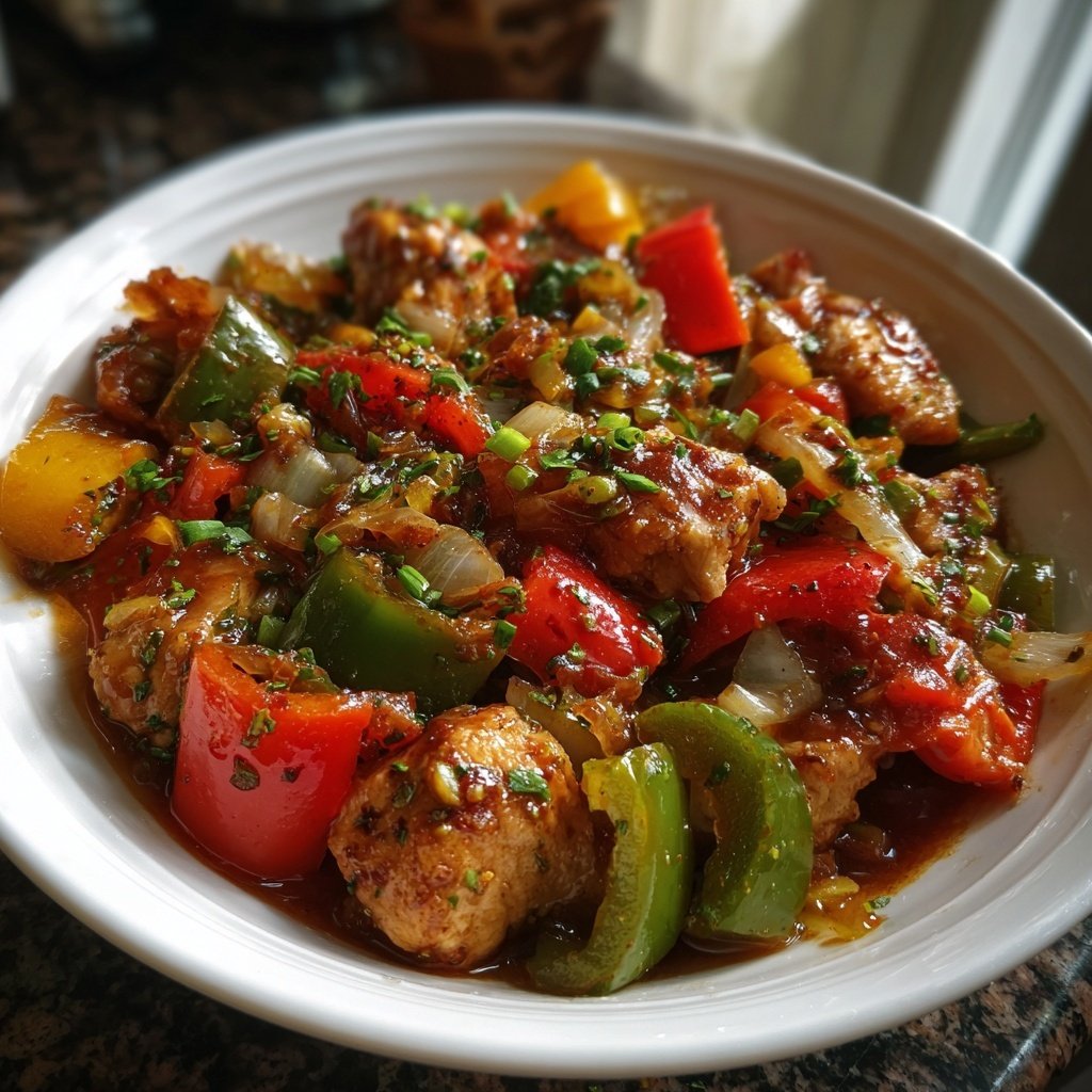 One-Pot Ginger Chicken with Vegetables
