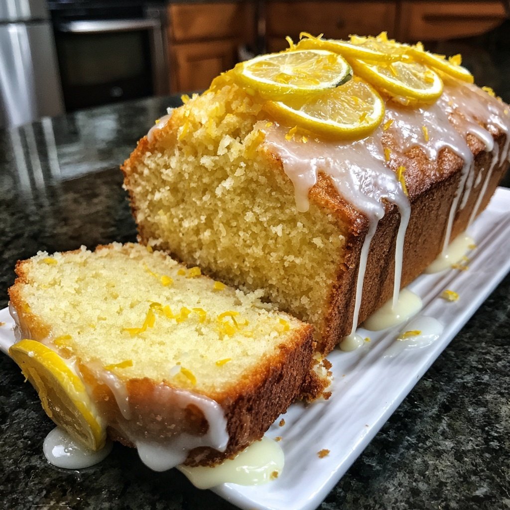 Zesty Lemon Drizzle Cake