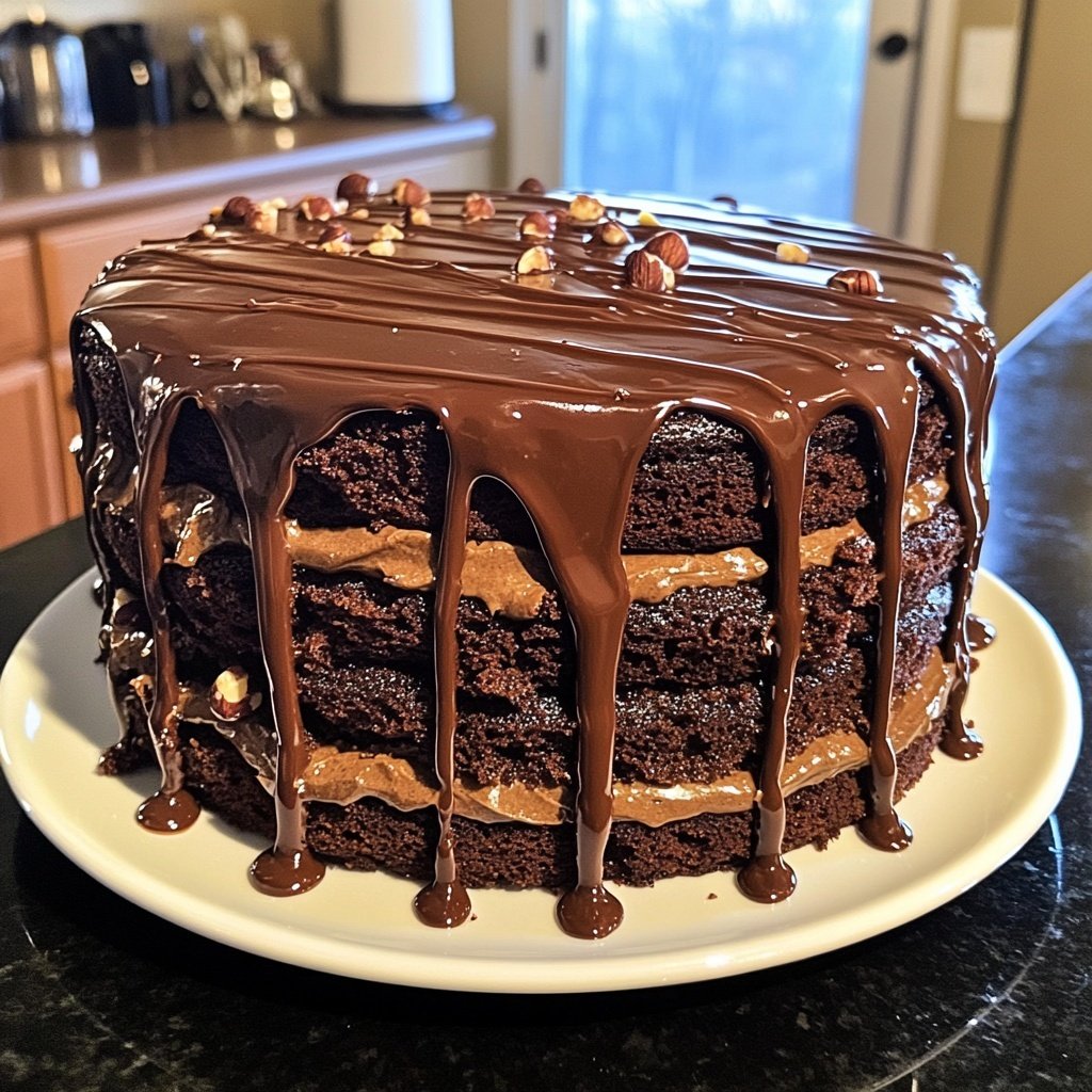 Capricorn Chocolate Hazelnut Cake