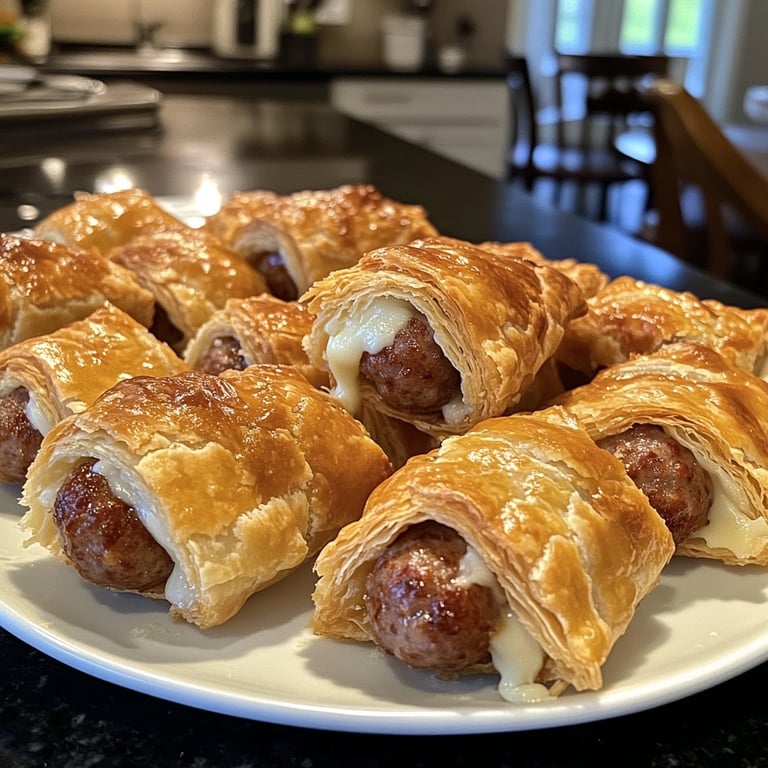 Kilted Sausage Bites
