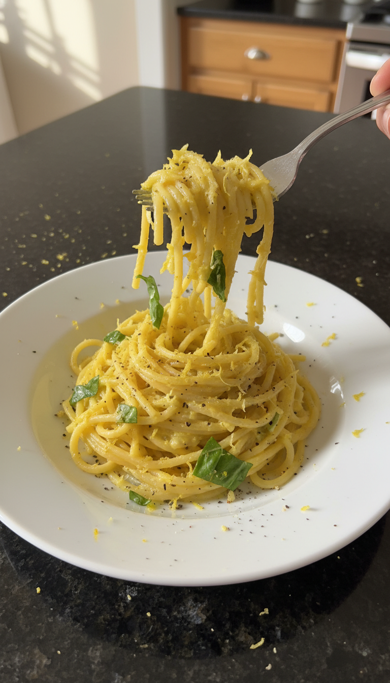 Zesty Limoncello Pasta Dish