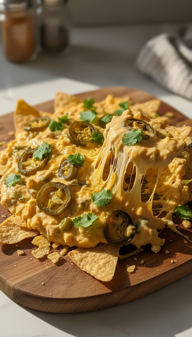 Loaded Nacho Cheese Dip