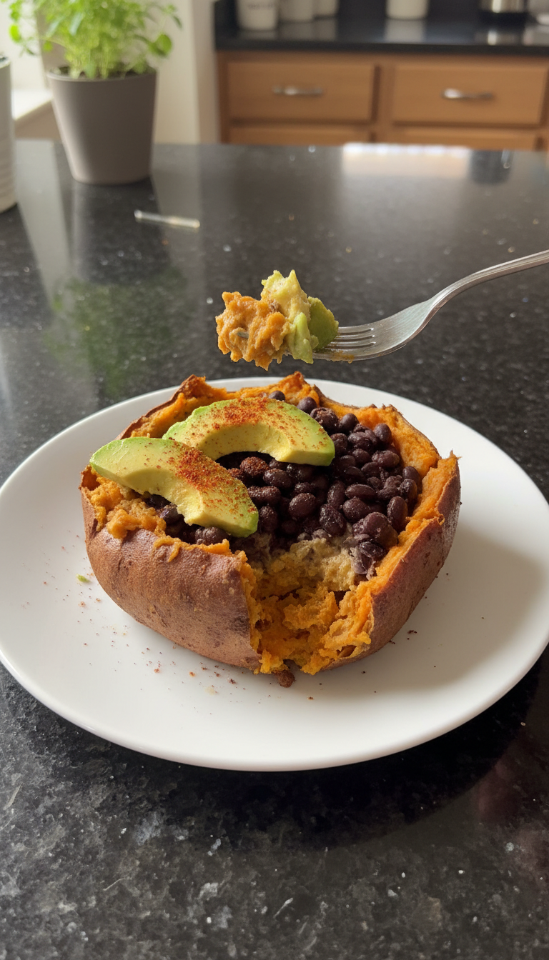 Baked Sweet Potato Soul Bowl