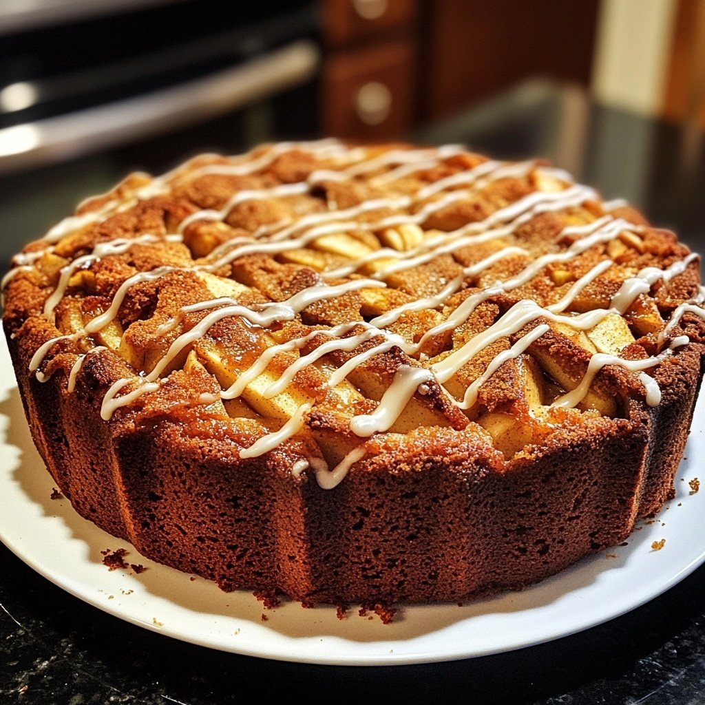 Cardamom Apple Cake